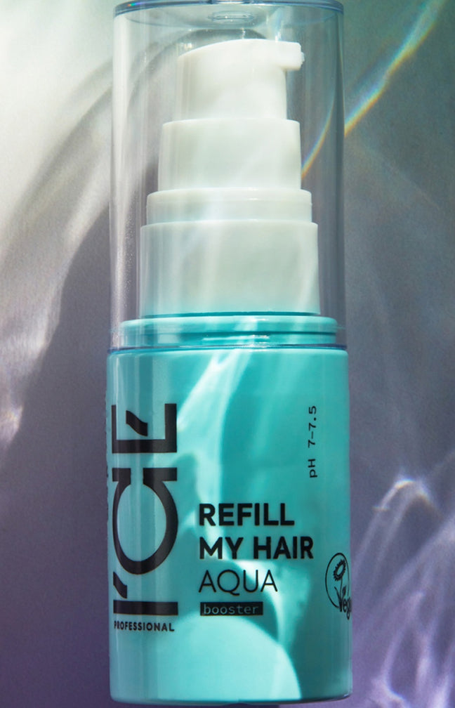 Soin booster hydratant - Refill My Hair - Cheveux secs & abîmés - 30 ml