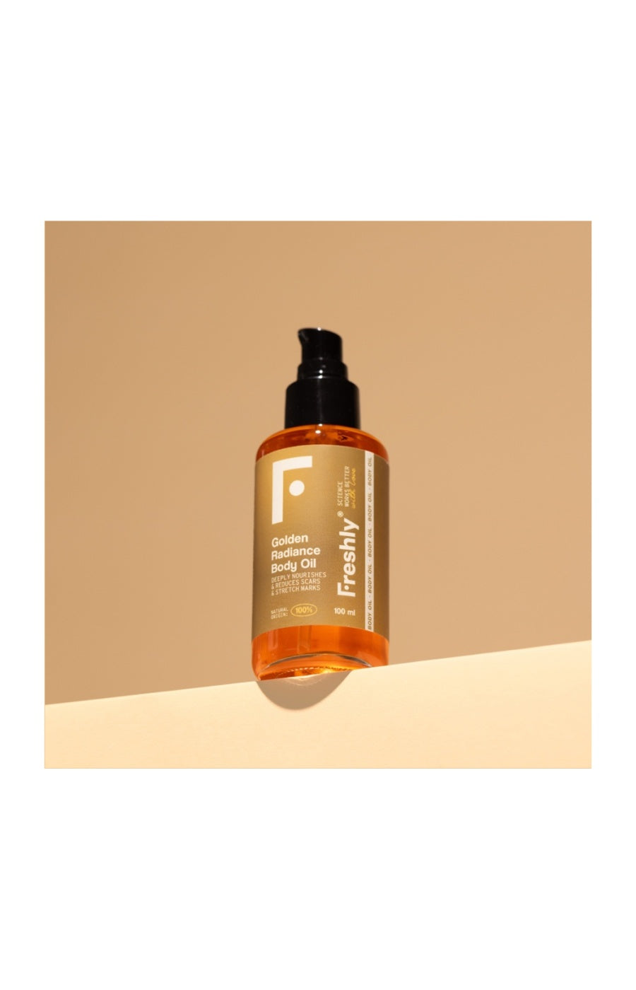 Huile vergetures & cicatrices - Golden Radiance - Corps - 200 ml