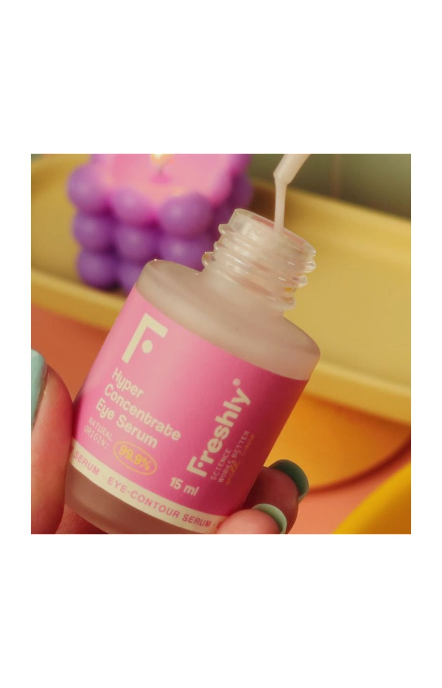 Sérum contour des yeux - Acide hyaluronique - Visage - 15 ml