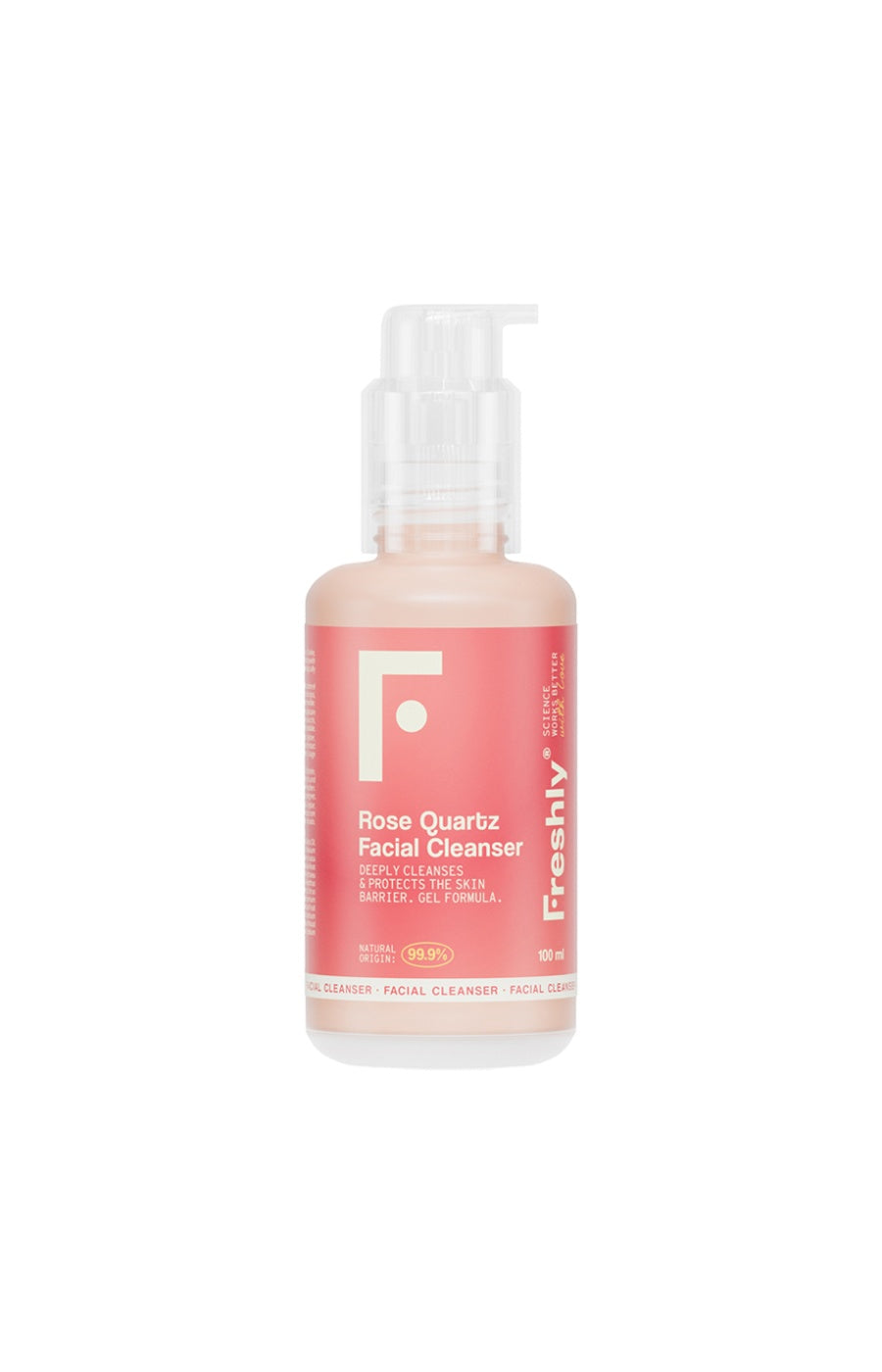 Nettoyant doux - Quartz rose - Visage - 100 ml