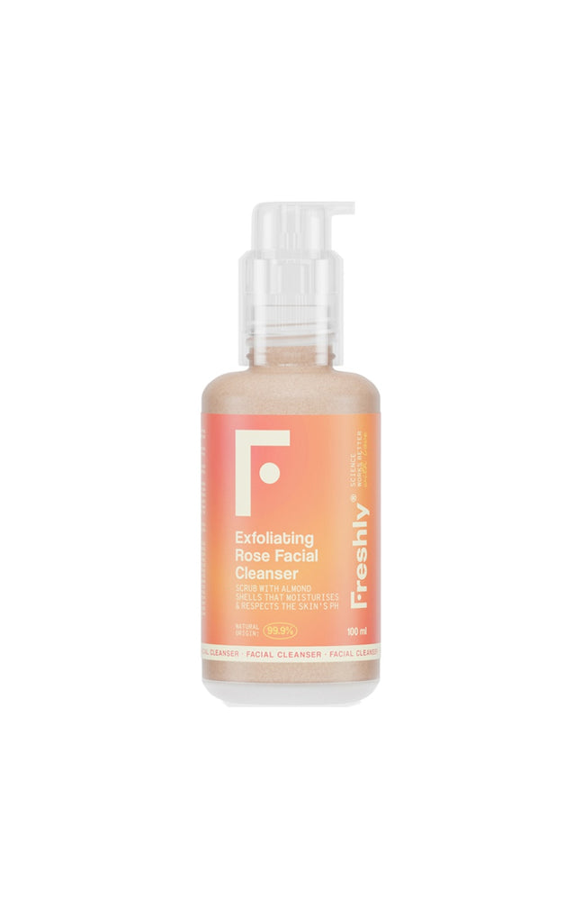 Nettoyant exfoliant - Rose - Visage - 100 ml