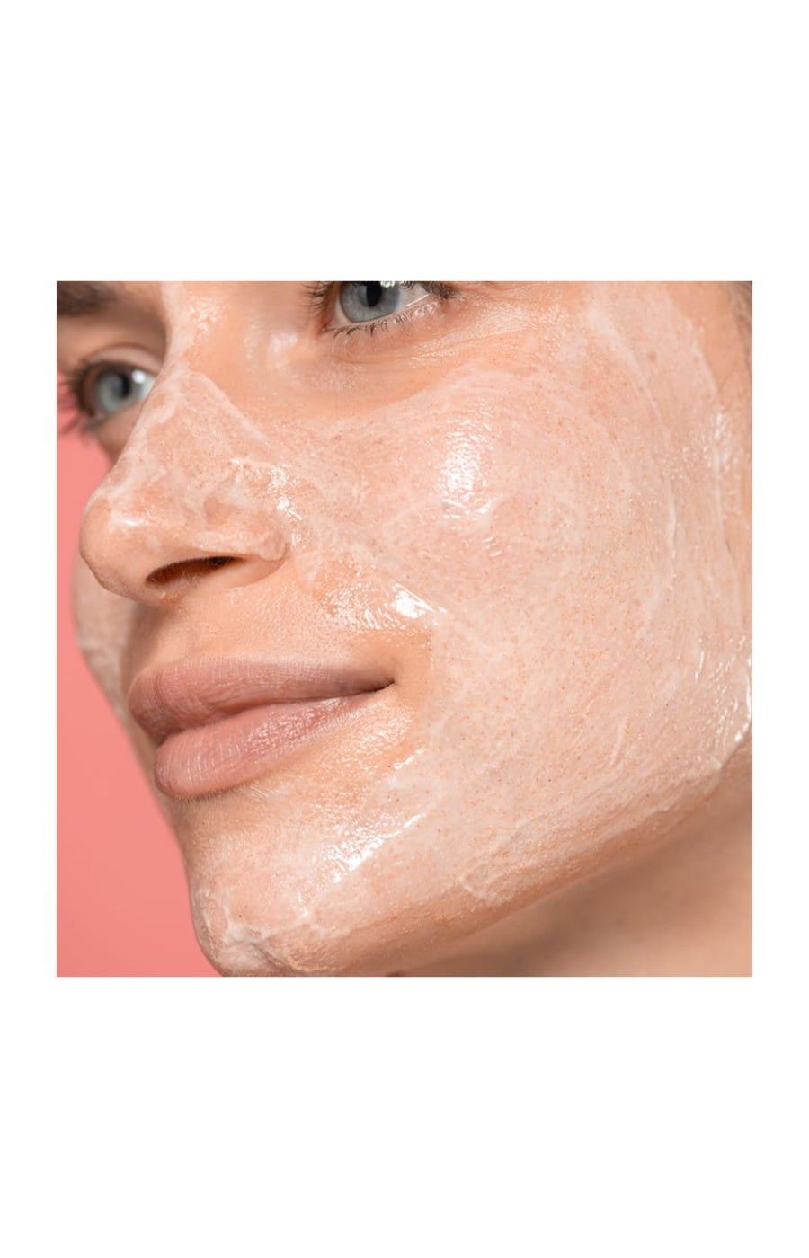 Nettoyant exfoliant - Rose - Visage - 100 ml