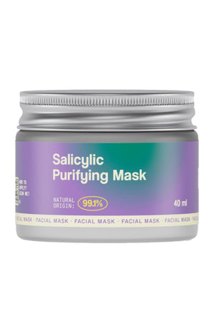 Masque purifiant - Acide salicylique - Peaux mixtes & grasses - 40 ml