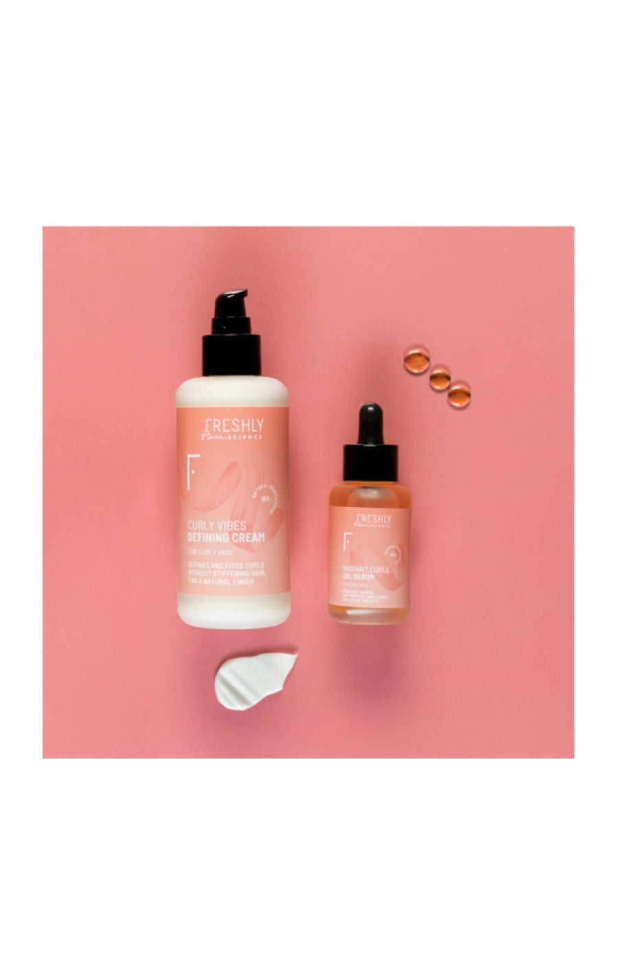 Routine définition - Crème & sérum - Cheveux bouclés - 2 produits