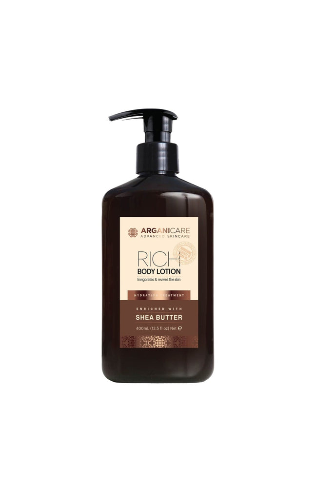 Lotion corporelle hydratante - Beurre de karité - Peaux sèches à abîmées - 400 ml