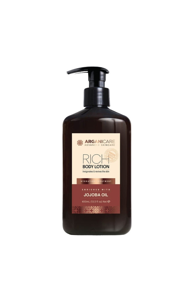 Lotion corporelle hydratante - Huile de jojoba - Peaux sensibles à sèches - 400 ml