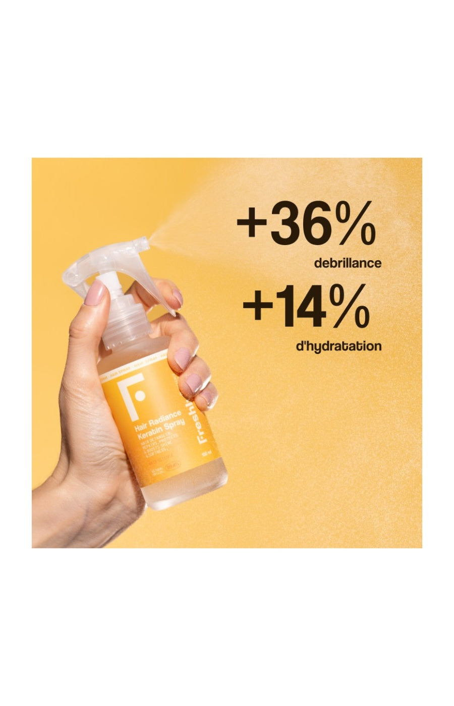 Spray thermo protecteur - Kératine - Cheveux abîmés - 200 ml