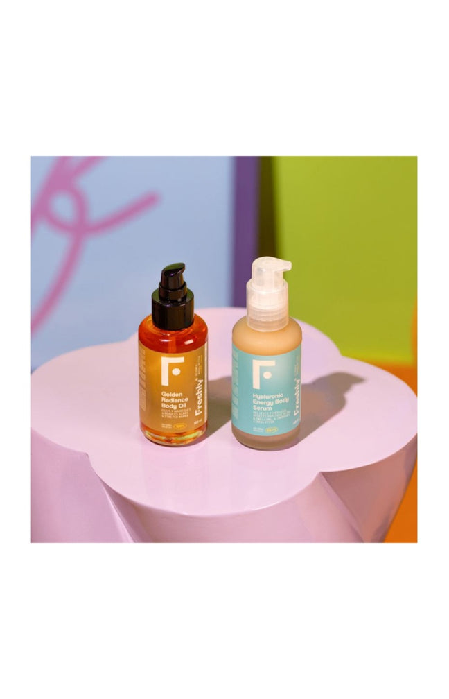 Routine peau ferme - Golden Radiance & Hyaluronic Energy - Corps