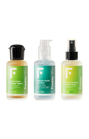 Routine nettoyante & purifiante - Cleanser Trio - Peaux grasses - 3 produits