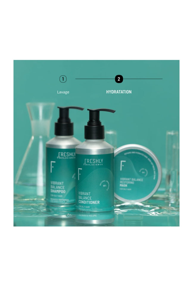 Après-shampoing rééquilibrant - Argile - Cheveux gras - 250 ml