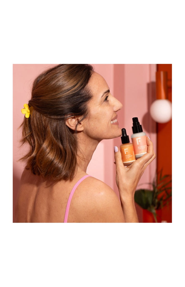 Sérum & crème hydratante - Vitamine C & orchidée - Visage