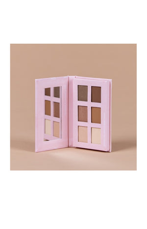 Palette de 6 ombres à paupières - Mineral Eyeshadow - Nude