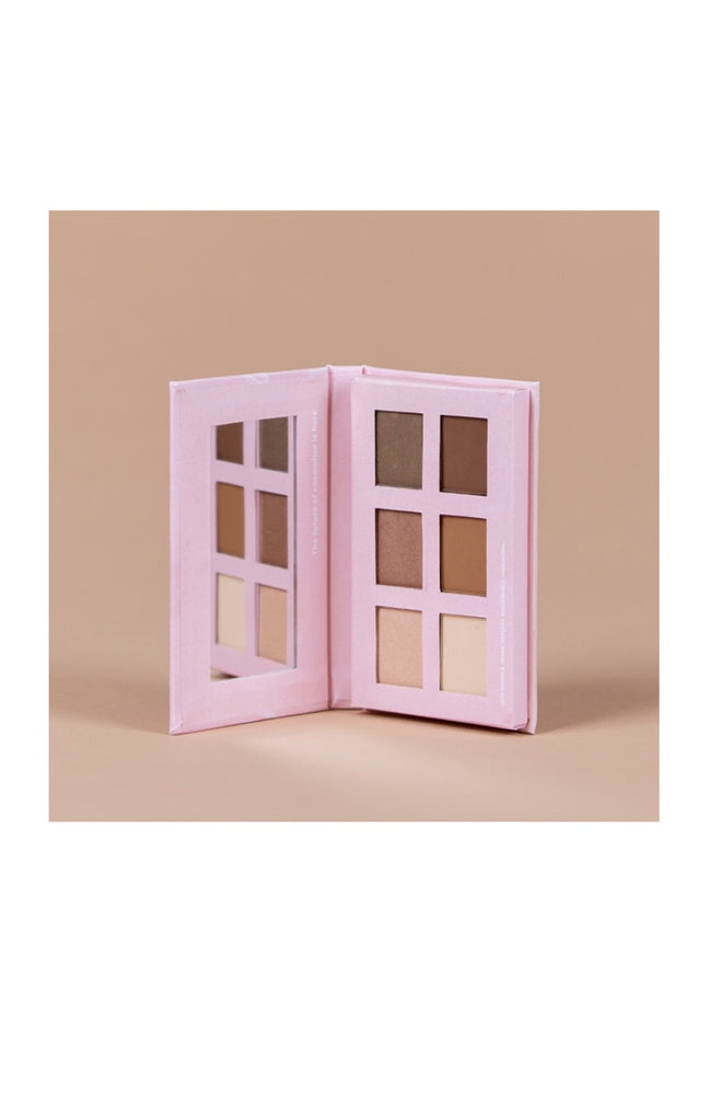 Palette de 6 ombres à paupières - Mineral Eyeshadow - Nude