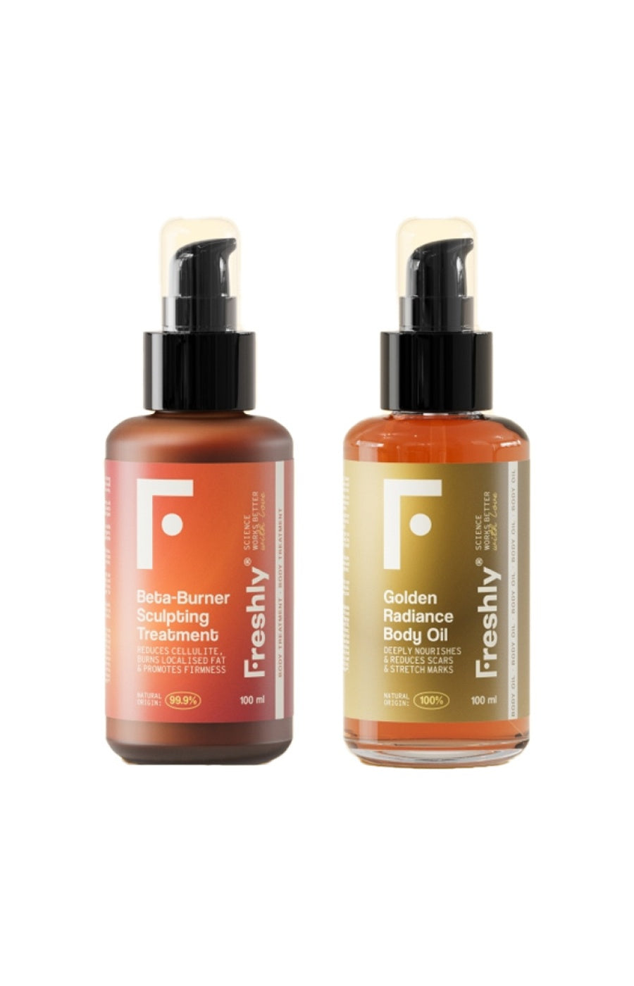 Huile & crème amincissante - Beta-Burner & Golden Radiance - Corps