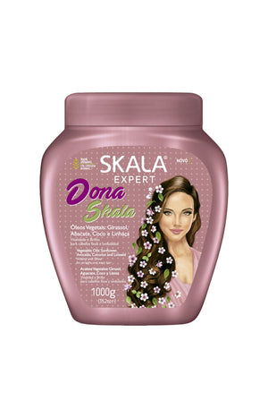 Crème de soin revitalisante vegan - Huiles végétales - Cheveux ondulés - 1 L
