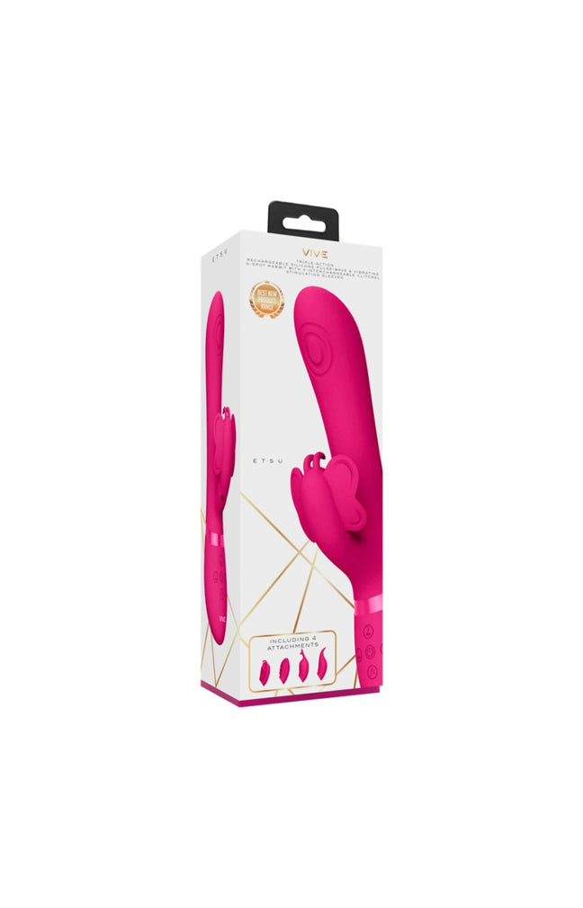 Vibromasseur - Etsu - 10 modes - Rose