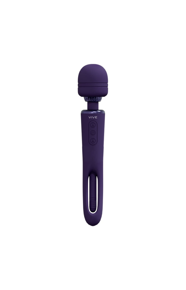 Vibromasseur double embout - Kiku - 20 modes - Violet