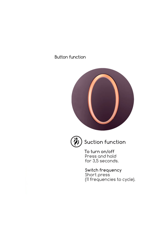 Stimulateur clitoridien - Seductive - Violet