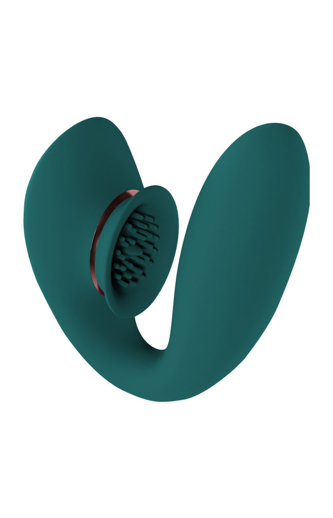 Vibromasseur & stimulateur de clitoris - Twitch 3 - Vert