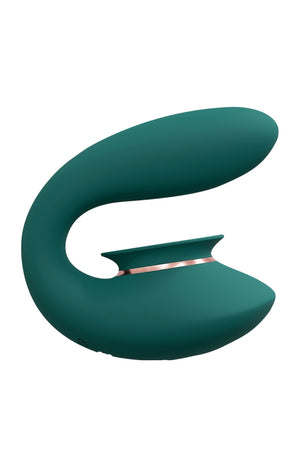 Vibromasseur & stimulateur de clitoris - Twitch 3 - Vert