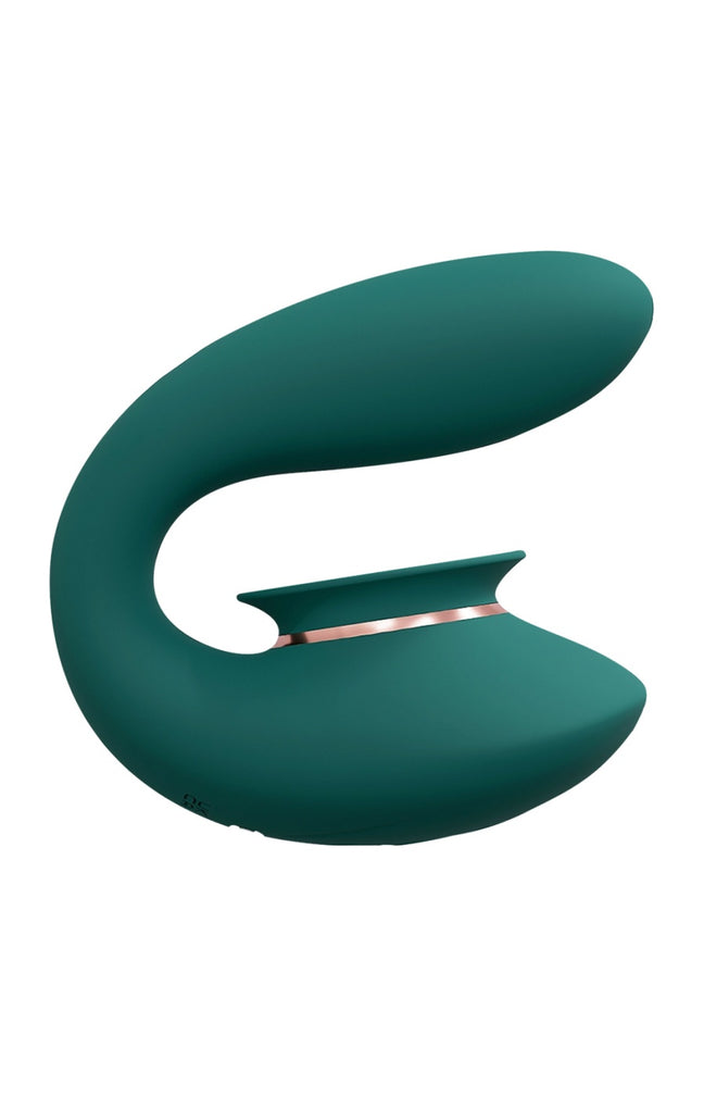 Vibromasseur & stimulateur de clitoris - Twitch 3 - Vert