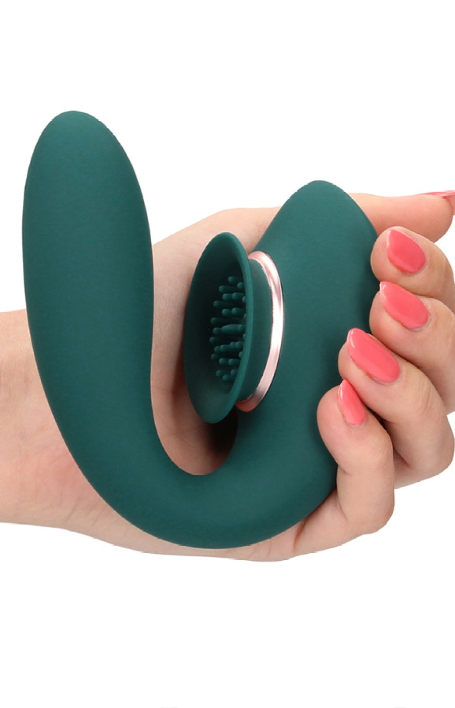 Vibromasseur & stimulateur de clitoris - Twitch 3 - Vert