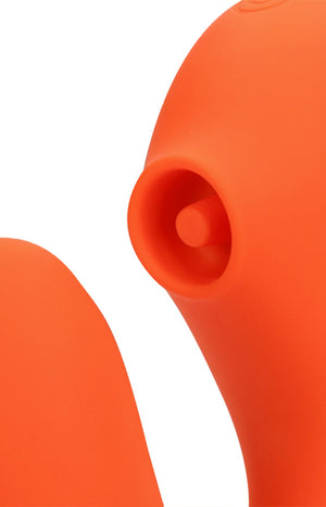 Vibromasseur & stimulateur clitoridien - G-Spot  - 10 modes - Orange