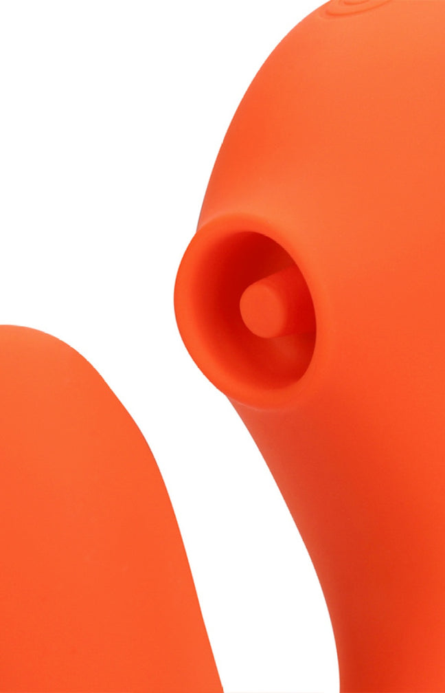Vibromasseur & stimulateur clitoridien - G-Spot  - 10 modes - Orange