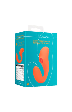 Vibromasseur & stimulateur clitoridien - G-Spot  - 10 modes - Orange