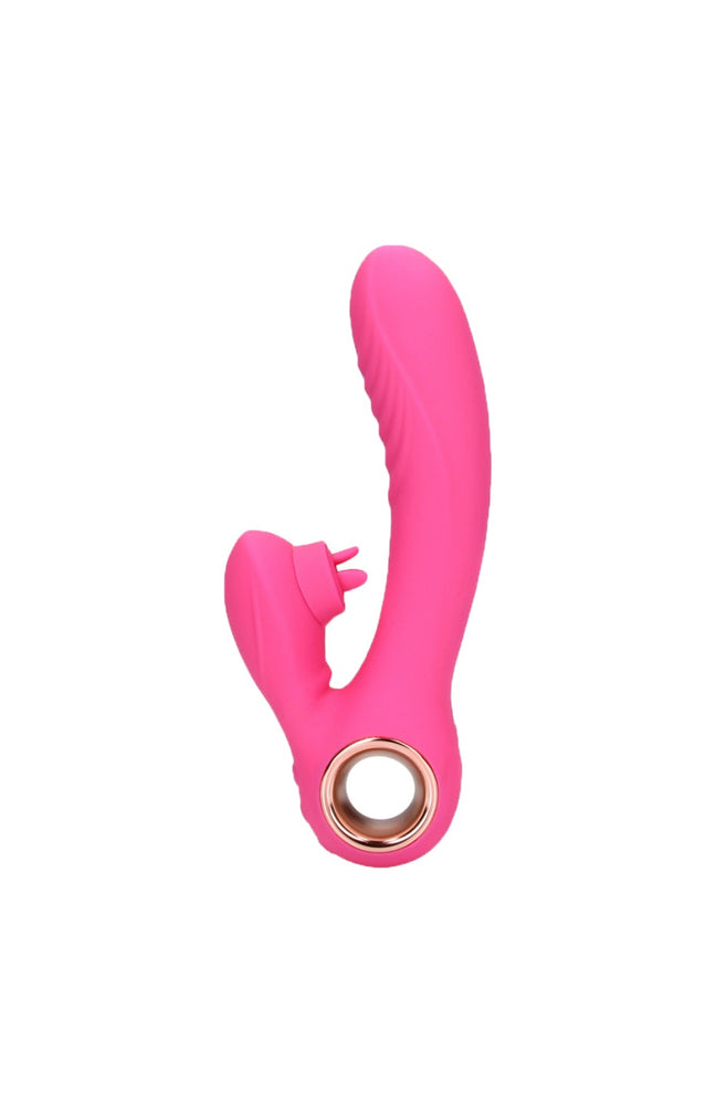 Vibromassseur chauffant - Rose