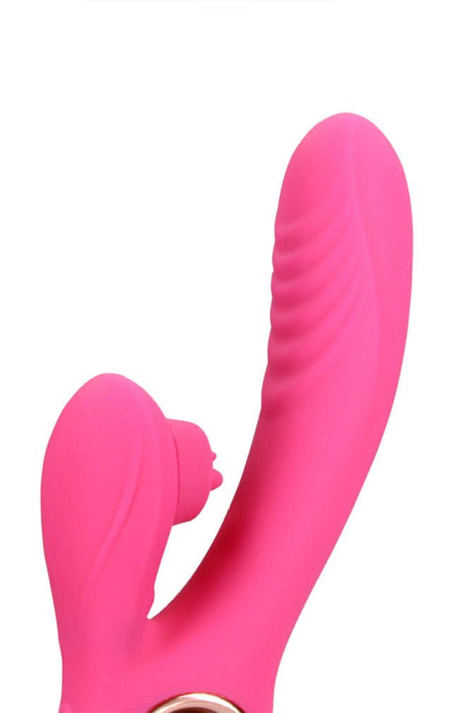 Vibromassseur chauffant - Rose