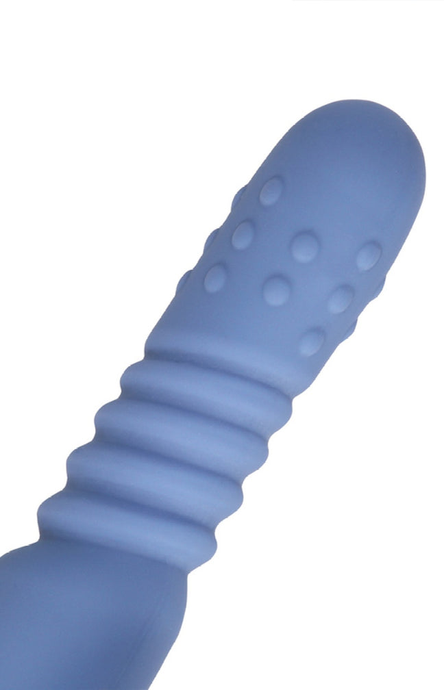 Vibromasseur - Perles rotatives chauffantes - Bleu