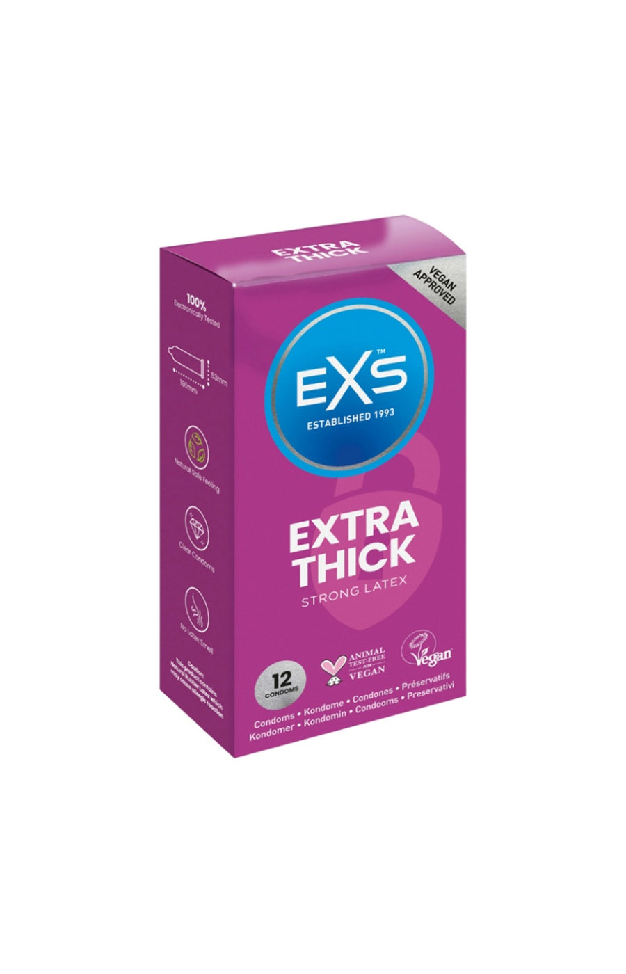 Préservatifs - EXS Extra Safe - 12 unités