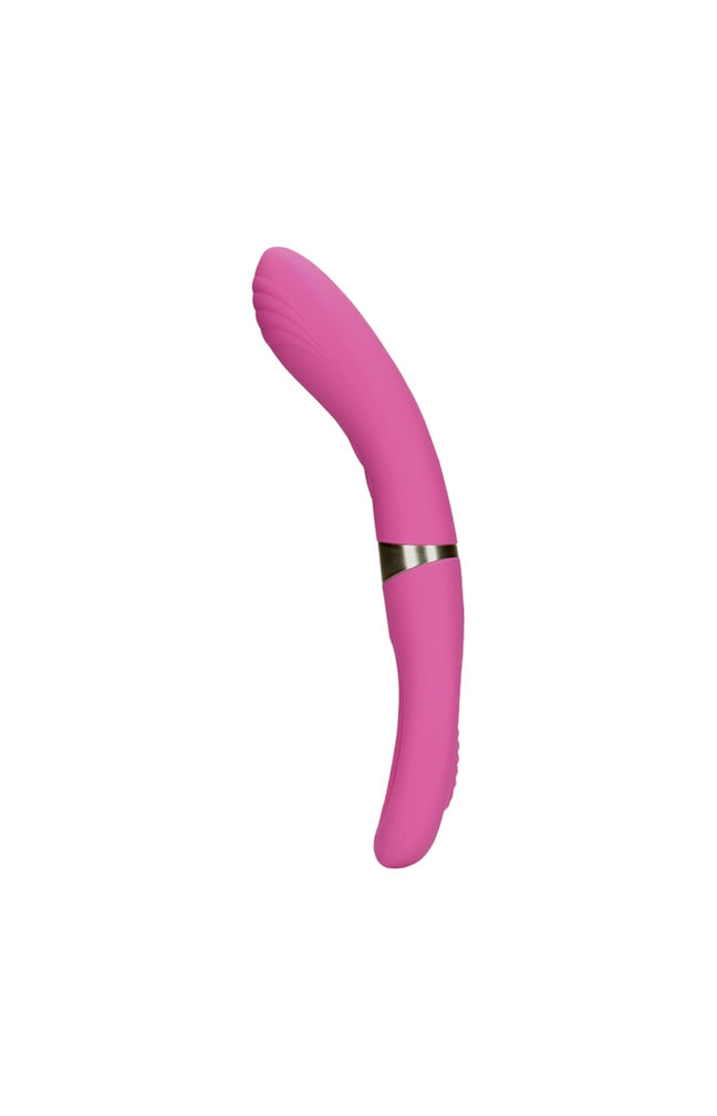 Vibromasseur double embout - Rose