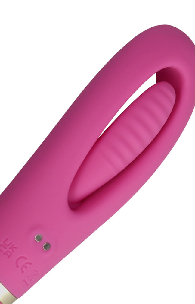 Vibromasseur double embout - Rose