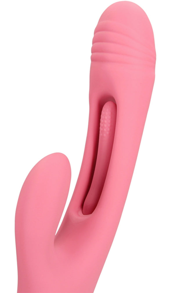 Vibromasseur - Rabbit G-Spot - 10 modes - Rose