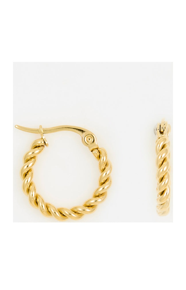Boucles d'oreilles - Alliage - Doré