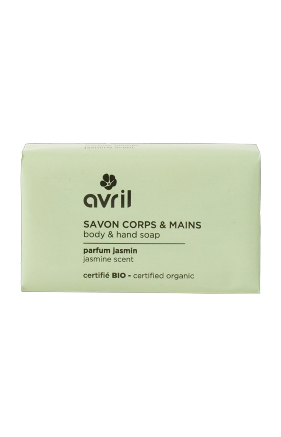 Savon solide bio - Jasmin - Corps & mains - 100 g