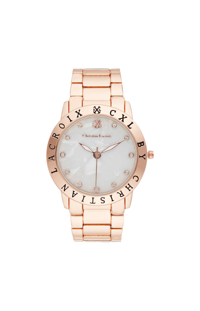 Montre à quartz - Alliage - Rosegold