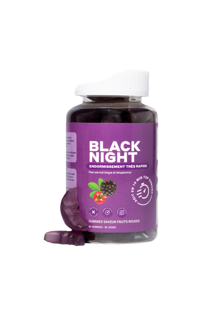 Gummies sommeil - Black Night - 1 mois