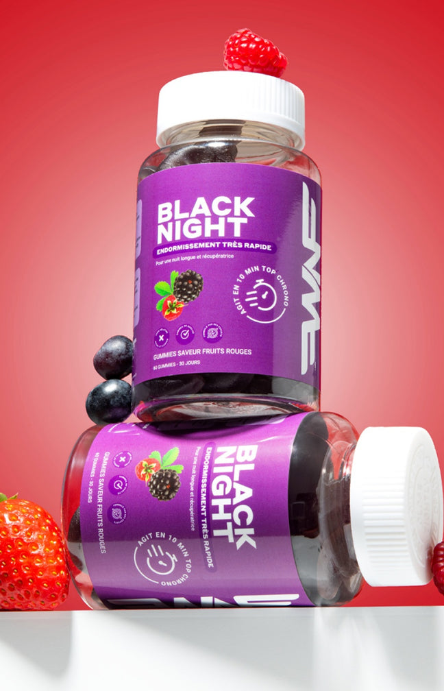 Gummies sommeil - Black Night - 1 mois