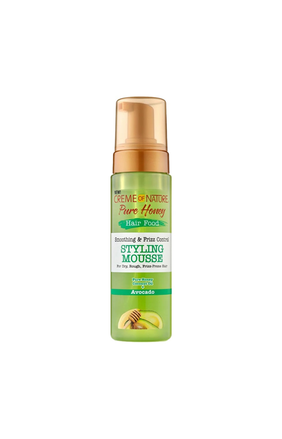 Mousse coiffante - Pure Honey Hair Food Avocado - 207 ml