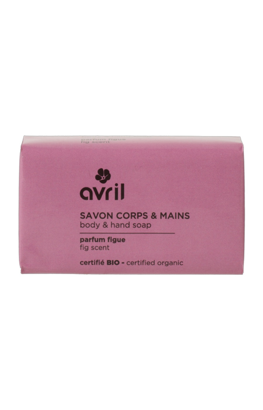 Savon solide bio - Figue - Corps & mains - 100 g