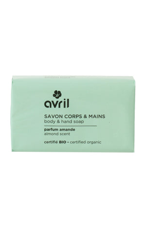 Savon solide bio - Amande - Corps & mains - 100 g