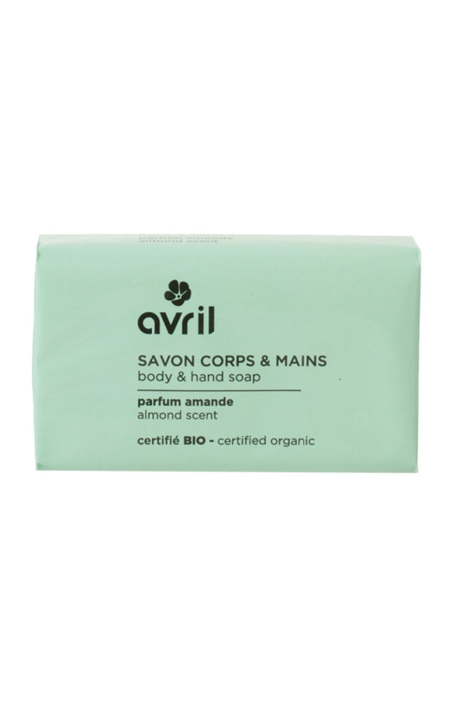 Savon solide bio - Amande - Corps & mains - 100 g