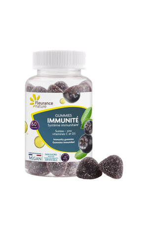Gummies immunité - Cassis - 1 mois