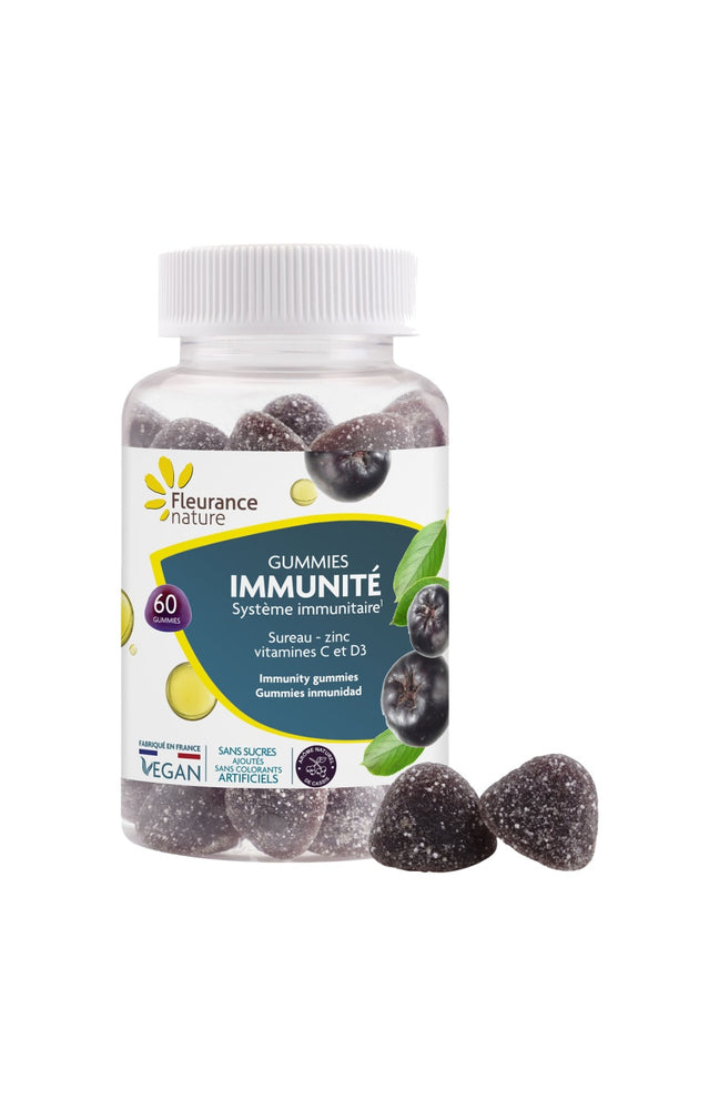 Gummies immunité - Cassis - 1 mois