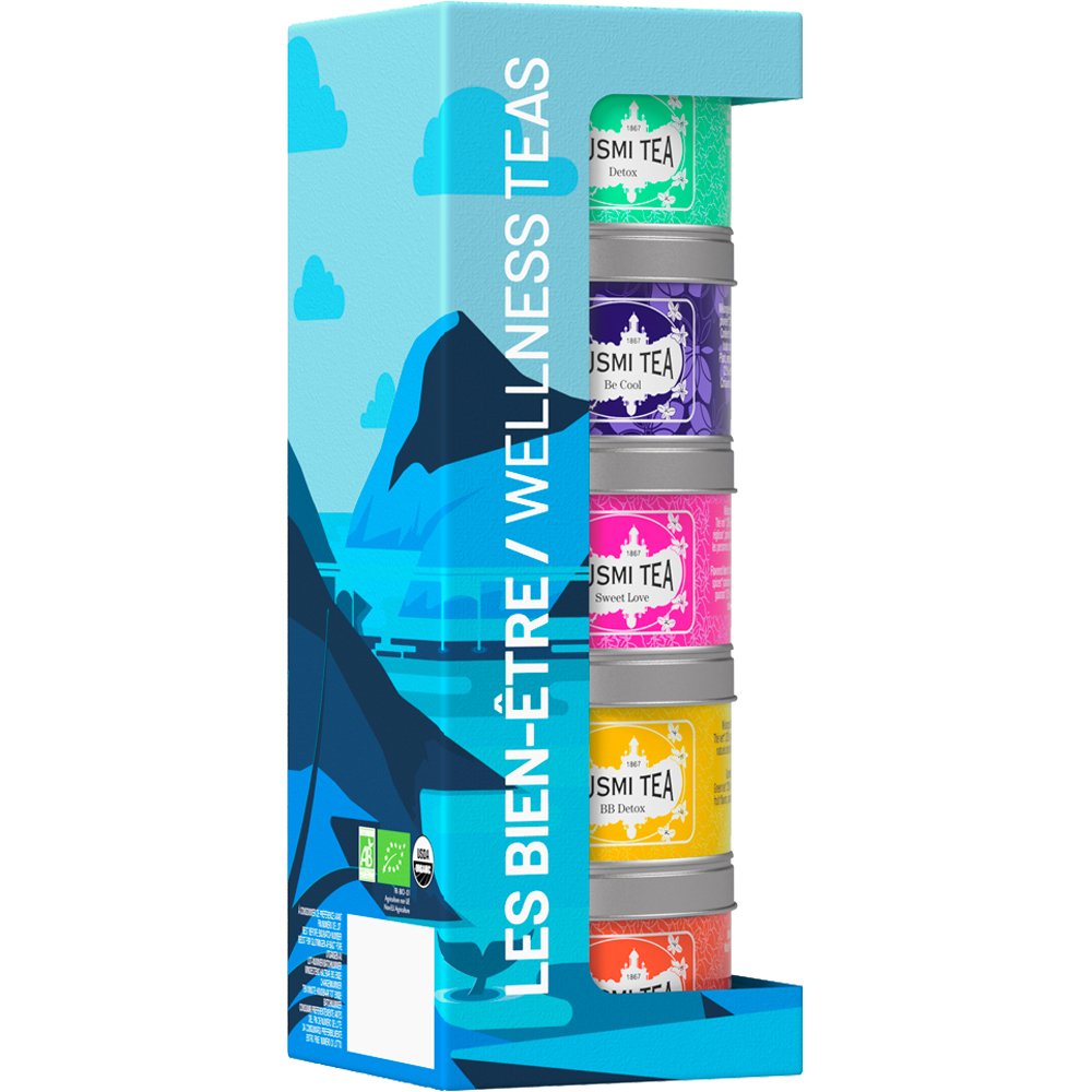 Coffrets thés & infusions bio - Les Bien-être bio - 5 x 20 g