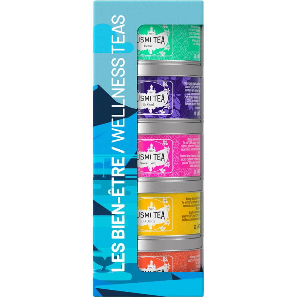 Coffrets thés & infusions bio - Les Bien-être bio - 5 x 20 g