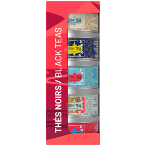 Coffret thés noirs bio - Les Thés noirs - 5 x 20 g